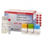 Органические кислоты), 50-2,5000 мг/л, Тест-набор LANGE LCK365, (25 тестов)